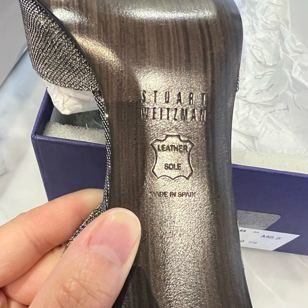 Brand new Stuart Weitzman kitten hill sandals - Picture 7 of 7